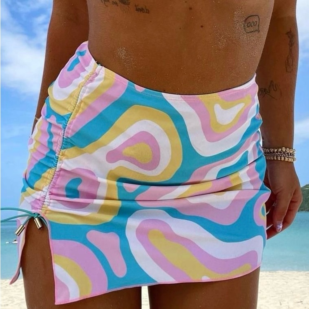 Blackbough Swim Coverup Skirt | Cosmo Crush